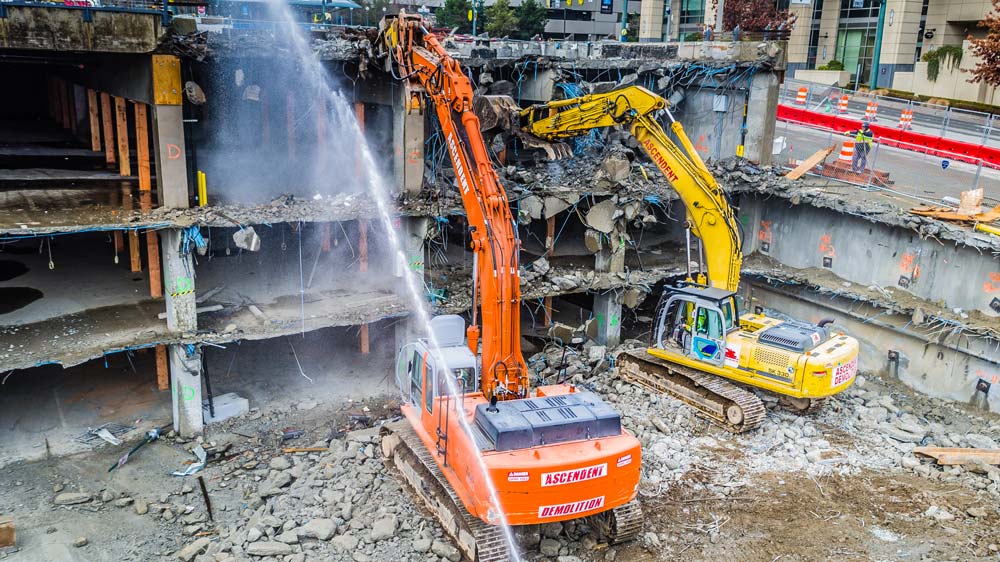 Day 1: Bellevue E340 Demo | Ascendent Demolition | Seattle, WA
